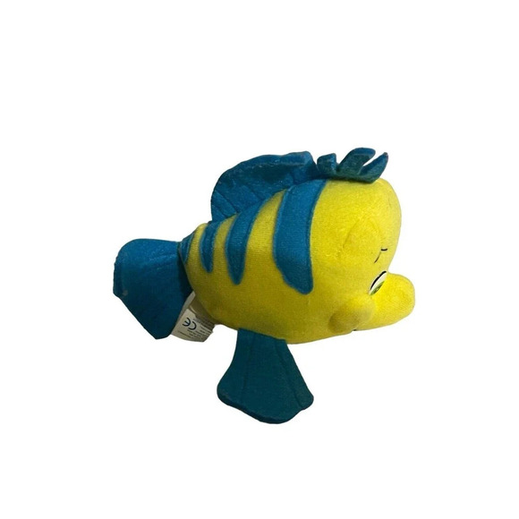 Vintage Applause Disney The Little Mermaid: Flounder Plush 6” Stuffed Animal - Picture 3 of 13